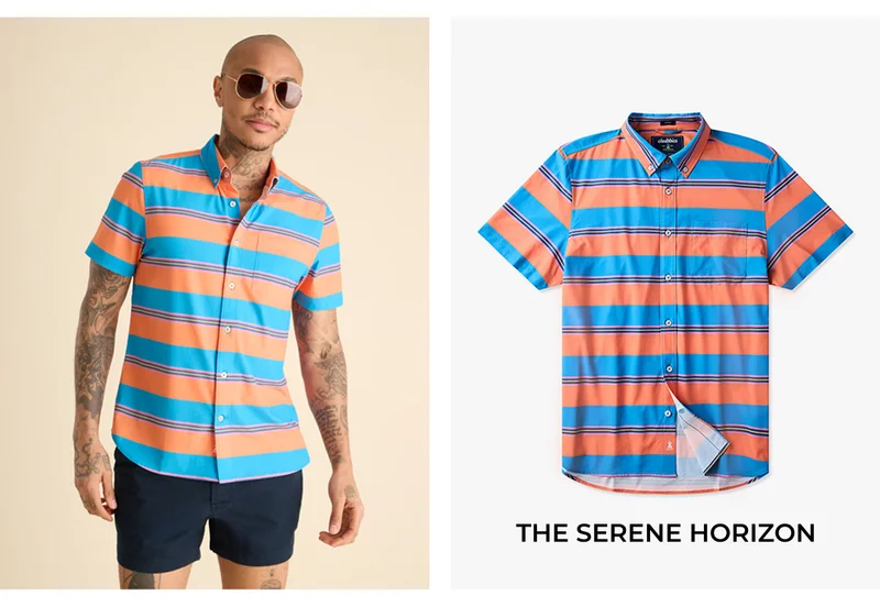 Performance Friday Shirt: The Serene Horizon