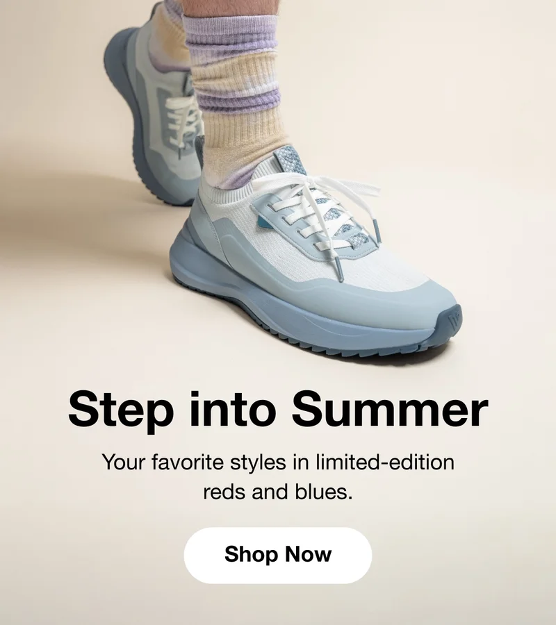 Step into Summer. Your favorite styles in limited-edition reds and blues. Shop Now.