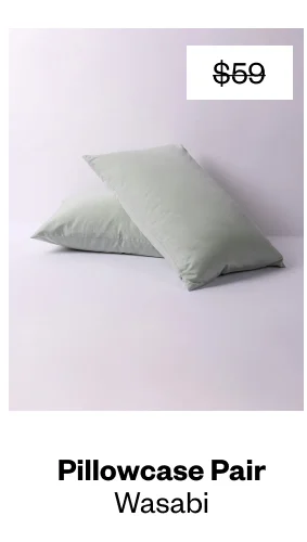 Shop - Pillowcase Pair - Wasabi