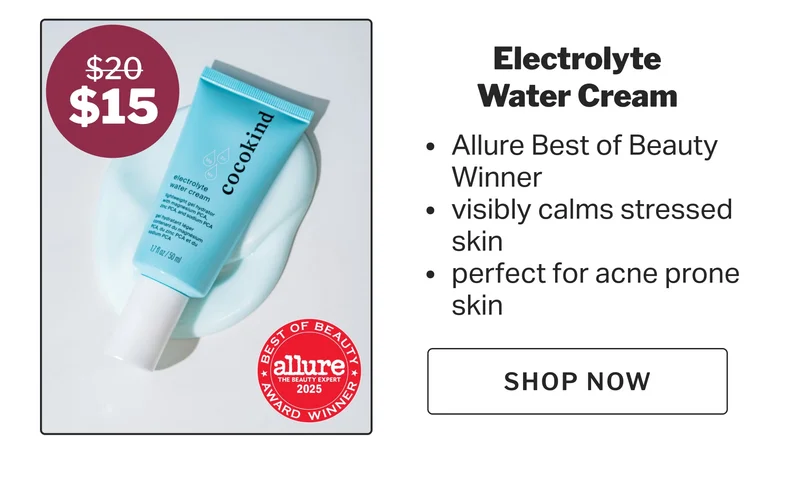 electrolyte water cream
