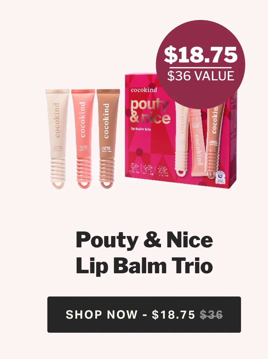 Pouty & Nice Lip Balm Trio