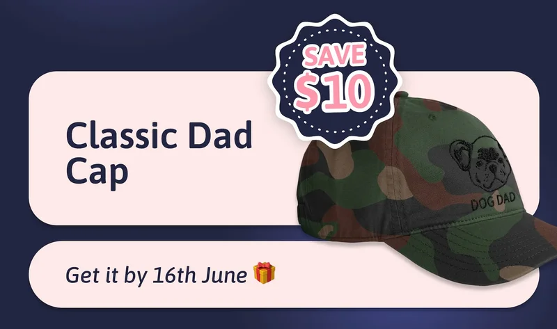 Classic Dad Cap (Save $10) Get it by 16th Jun