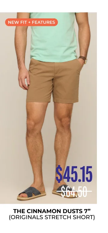 Originals Stretch Short: The Cinnamon Dusts 7"