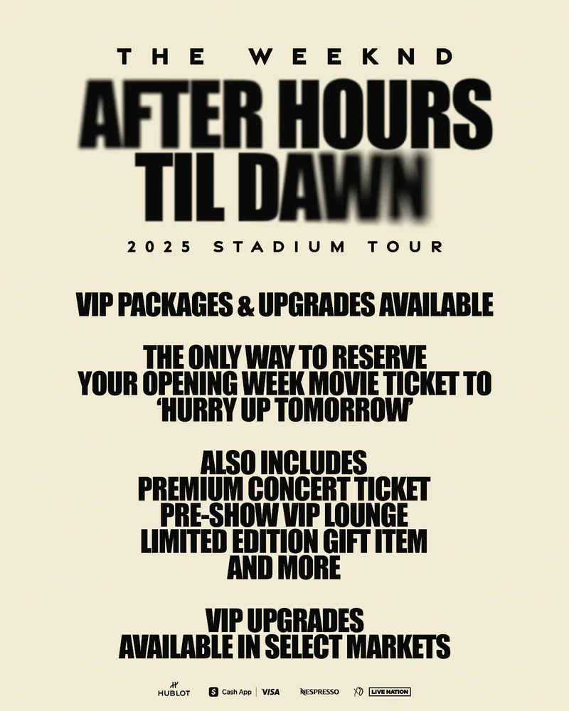 AFTER HOURS TIL DAWN