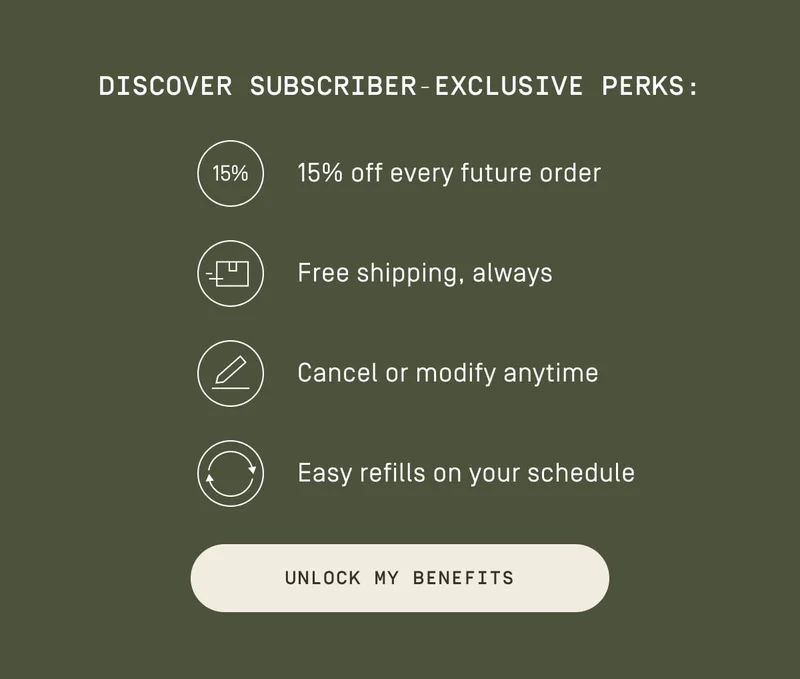 Discover subscriber-exclusive perks: Unlock my benefits