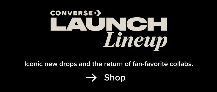 Shop: Converse Launch Lineup