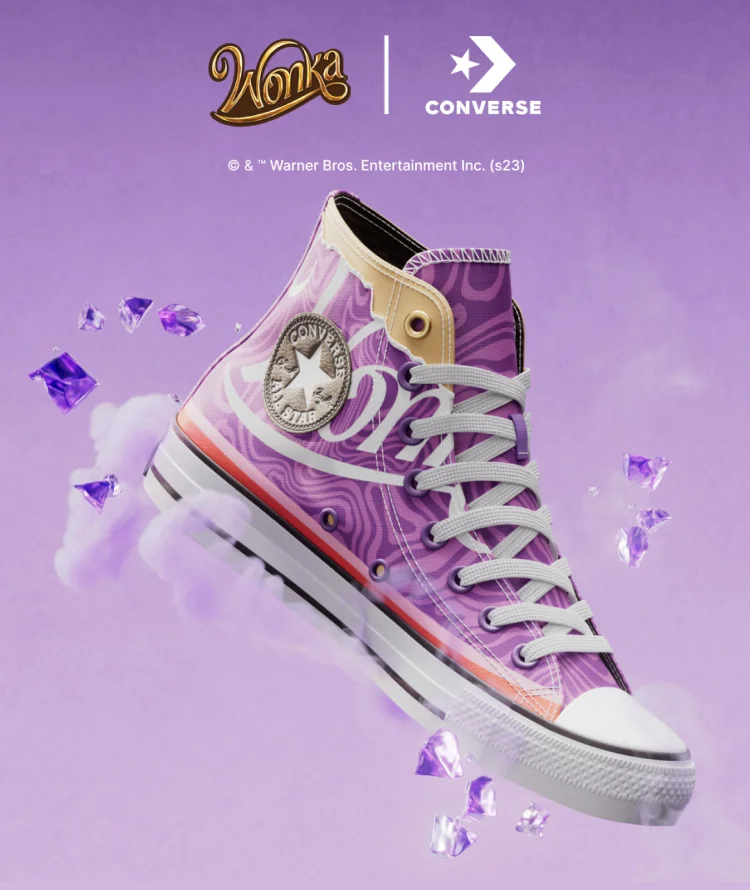 Shop the Collection: Converse x Wonka
