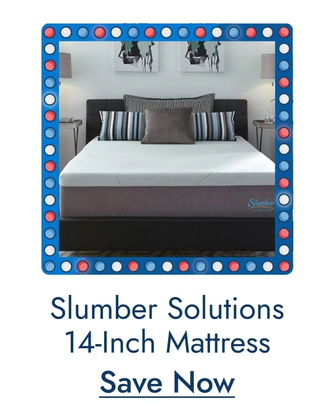 Slumber Solutions 14-inch Gel Memory Foam Mattress