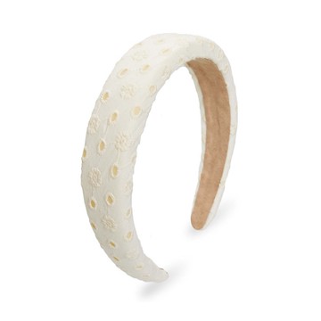 Violet and Brooks Ellie Everyday Puff Eyelet Headband