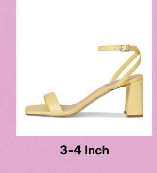 Shop 3 to 4 inch Heels