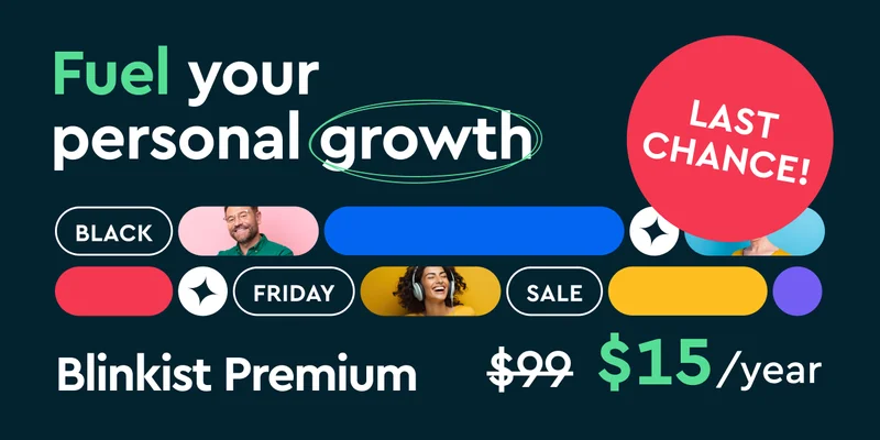 Welcome to Blinkist - your discount