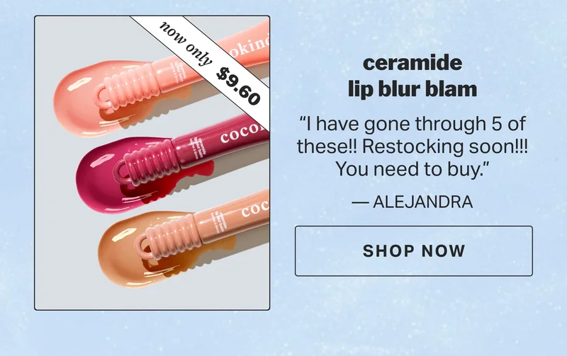 ceramide lip blur blam
