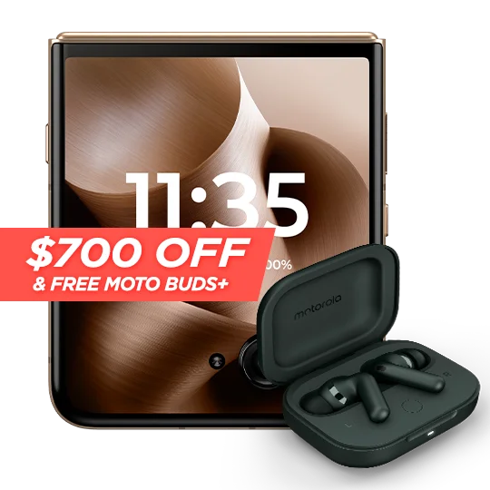 $700 off motorola razr ultra (1TB) & free moto buds+