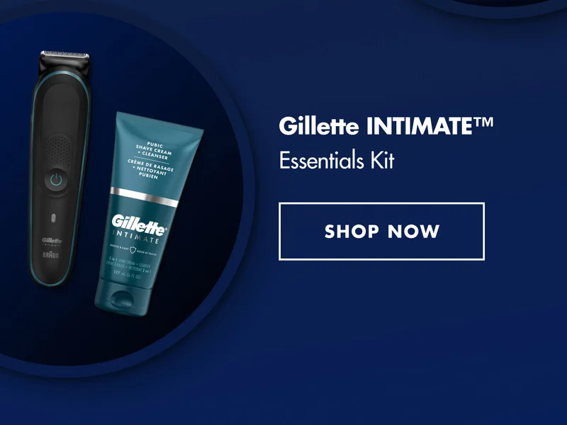 Gillette INTIMATE™ Essentials Kit. SHOP NOW.