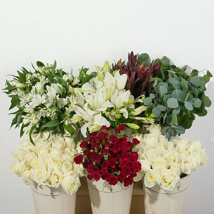 The Sleigh My Name DIY Flower Box Bouq