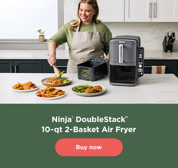 Ninja® DoubleStack™ 10-qt 2-Basket Air Fryer