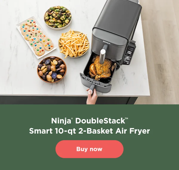 Ninja® DoubleStack™ Smart 10-qt 2-Basket Air Fryer