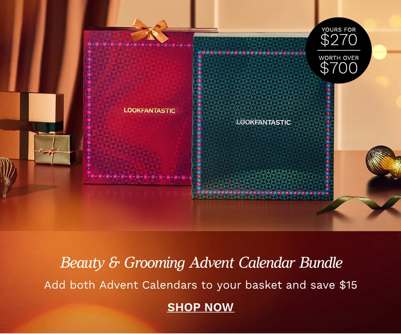 LOOKFANTASTIC mens grooming advent calendar