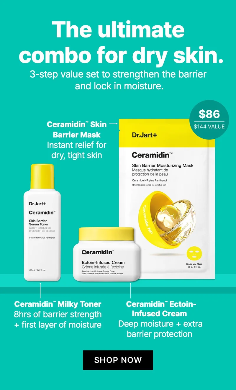 Calling all sensitive skin types. Get 3 free Cicapair full sizes with orders $65+.