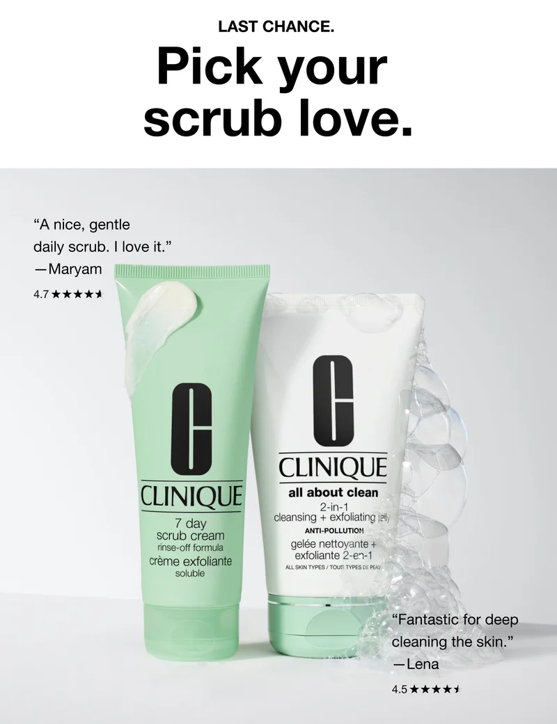 LAST CHANCE. Pick your scrub love.