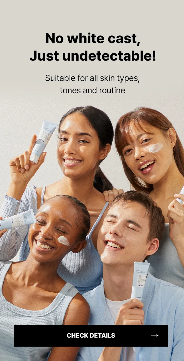suitab;le for all skin types, tones and routine