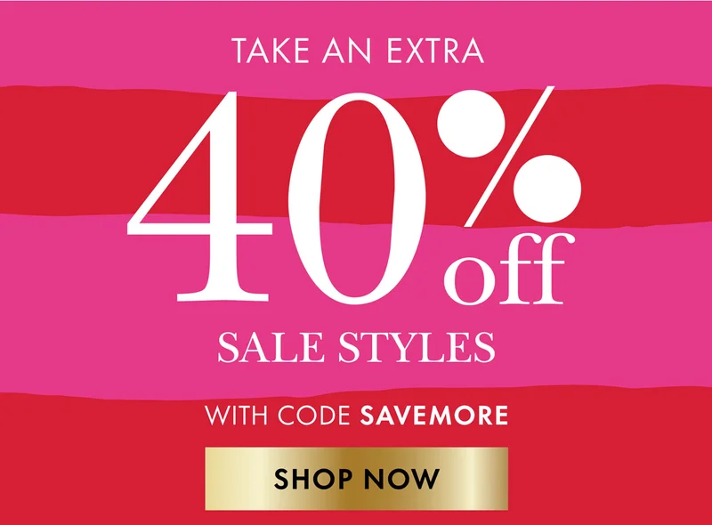 Take An Extra 40% Off Sale Styles With Code discount code