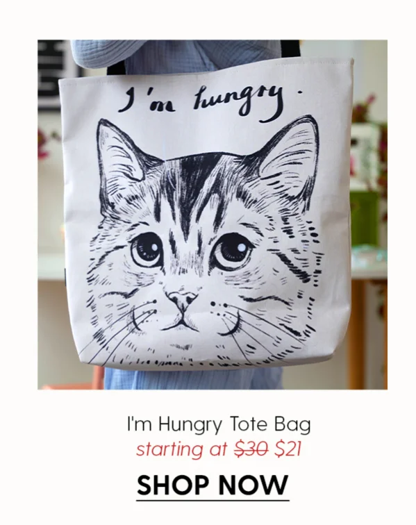 I'm hungry Tote Bag