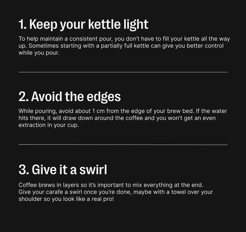 3 tips to go pour-over pro