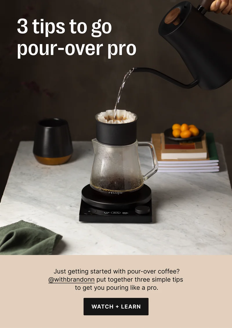 3 tips to go pour-over pro - Watch + Learn