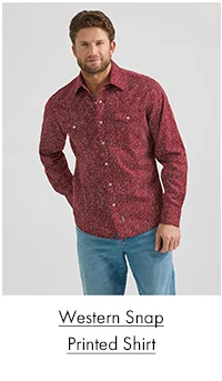 Western Snap Printed Shirt