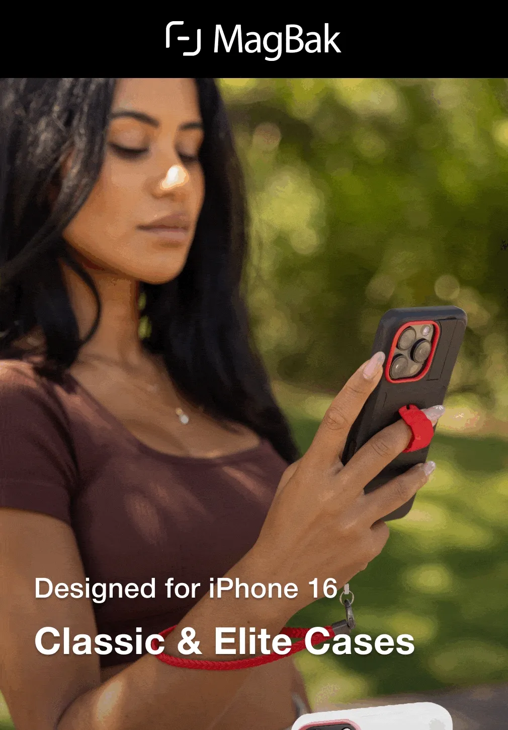 Designed for iPhone 16. Classic & Elite MagBak Cases