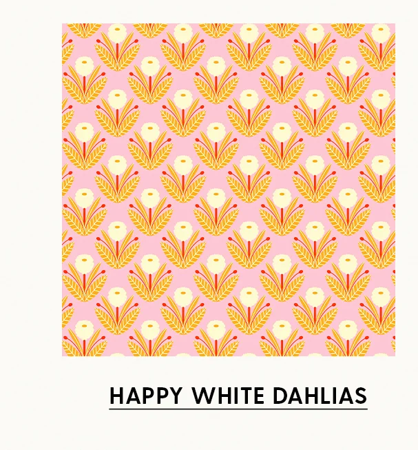 View Happy White Dahlias