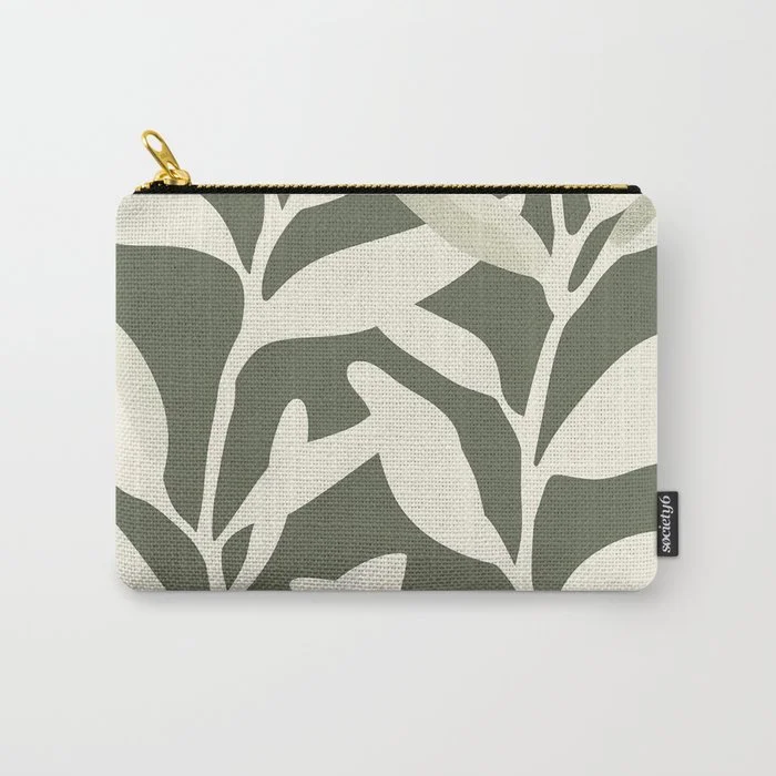 Tangled Vines - Boho Shapes Carry-All Pouch Carry-All Pouch