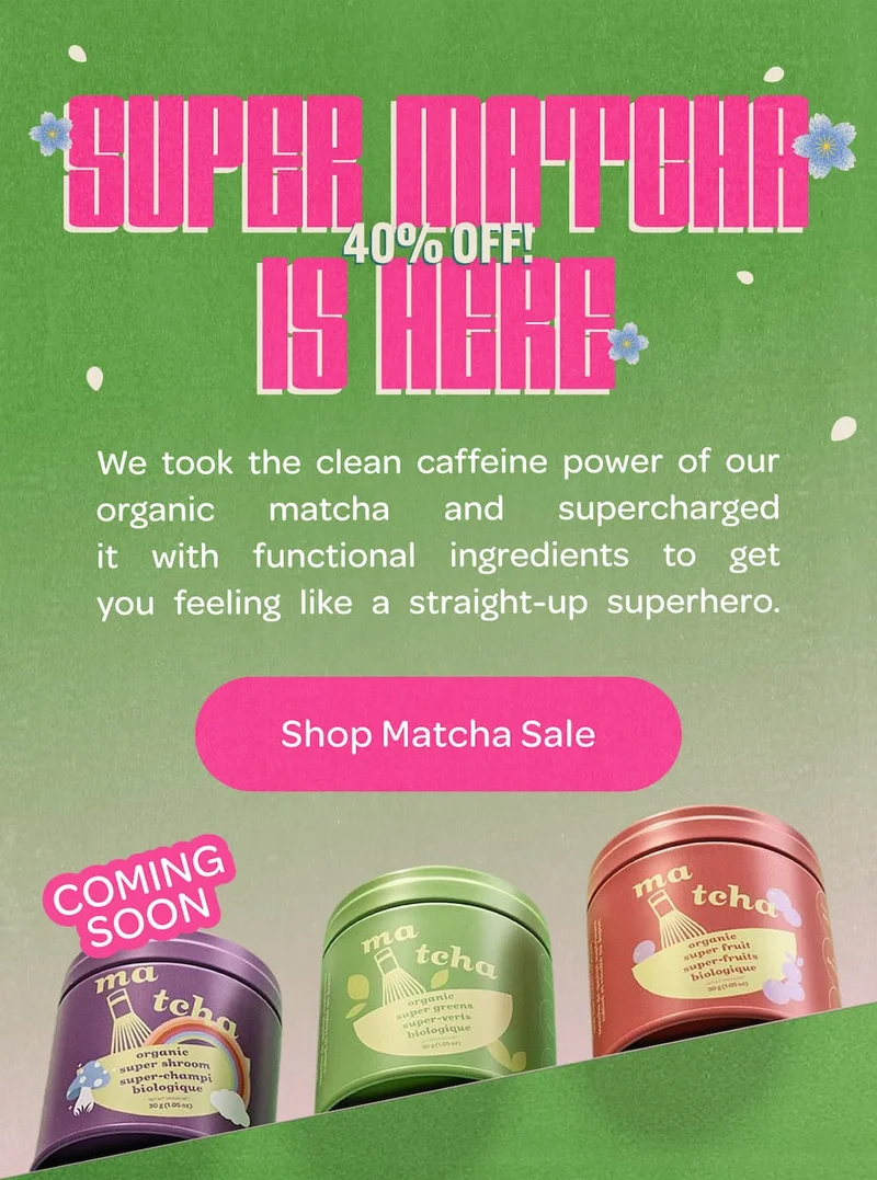 Shop Matcha Sale