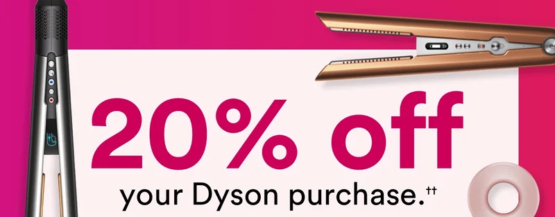 20% off your Dyson purchase