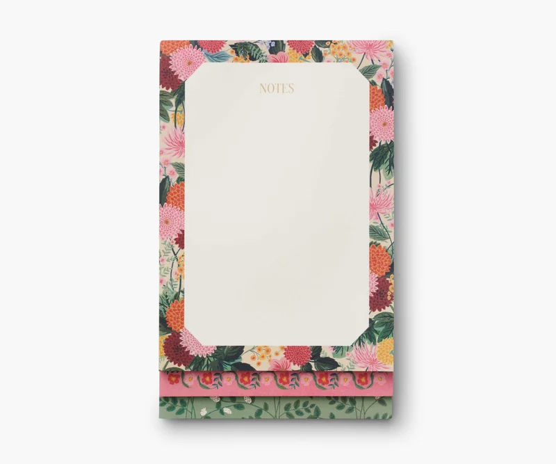 Image of Tiered Notepad - Dahlia