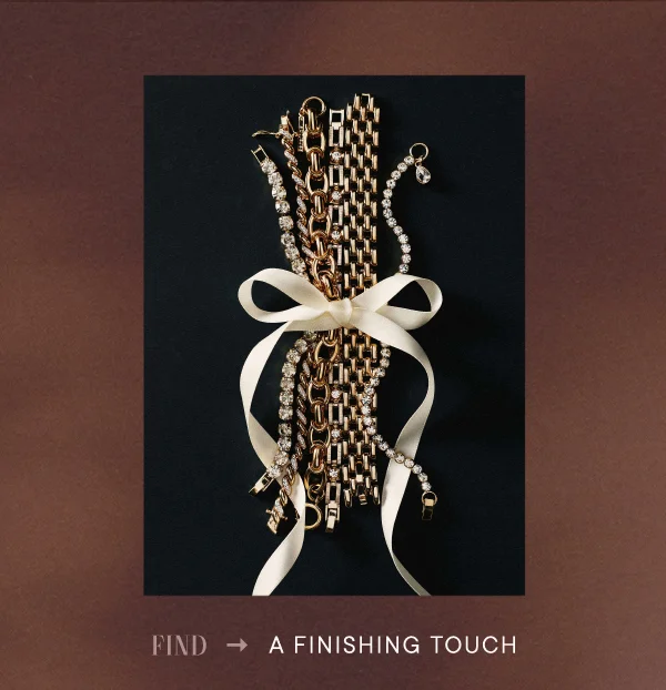 Find A Finishing Touch