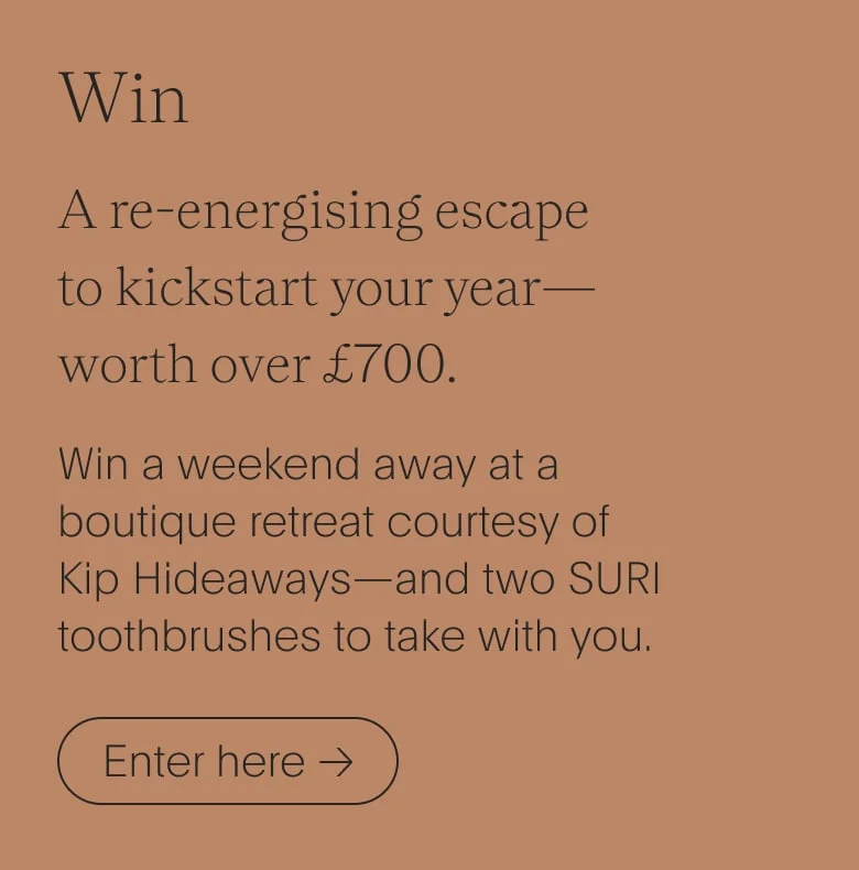 Win an energising escape to kick-start your year, worth over £700.