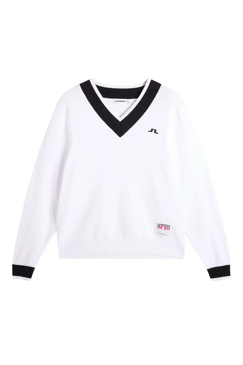Image of 30Y Nikolas Knit Sweater / White