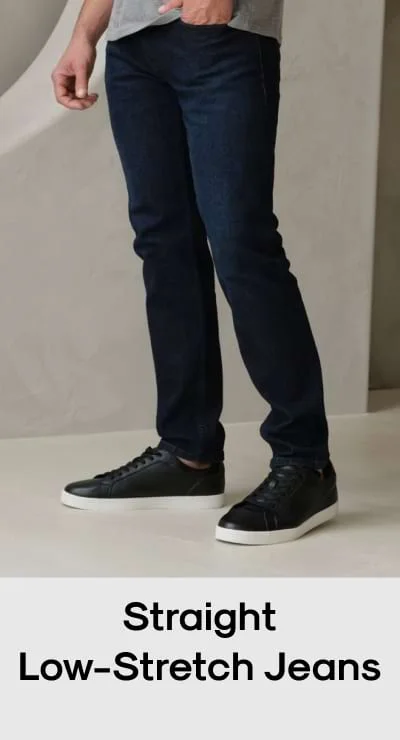 Straight Low-Stretch Jeans