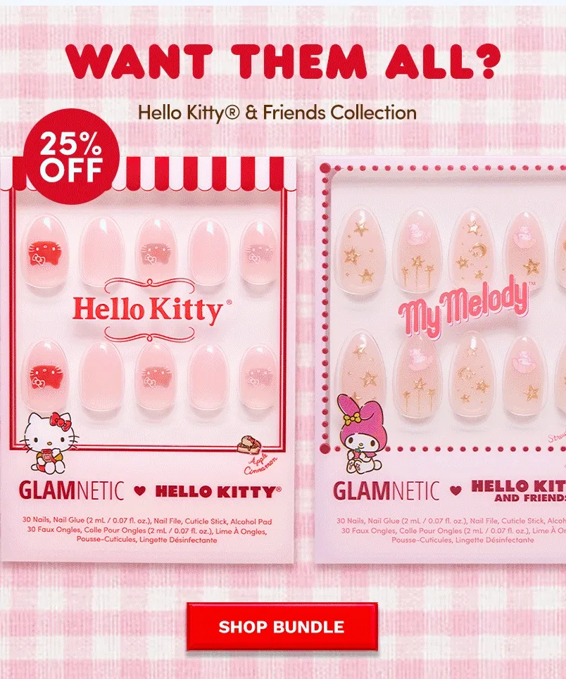 Hello Kitty is back in stock. Shop Now