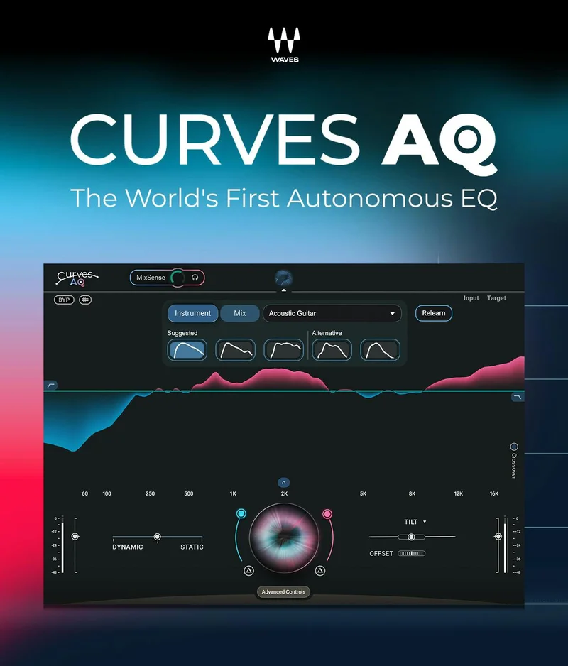 Curves AQ - The World’s First Autonomous EQ.