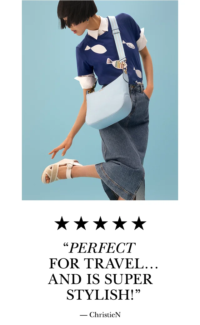 "Perfect for travel... and is super stylish!" -ChristieN