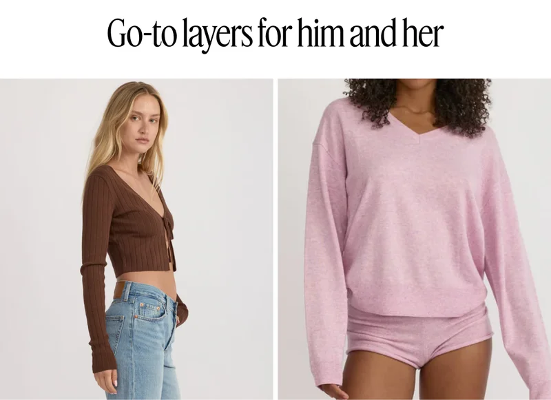 Go-to layers for him and her