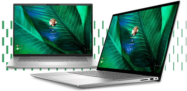 Inspiron 16 Plus Laptop | Designed with 30% recycled plastic in the lid, palmrest and bottom cover and 50% recycled plastic in the&nbsp;bezel.*