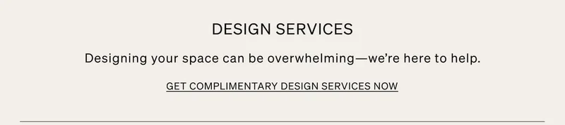 Get Complimentary Design Services