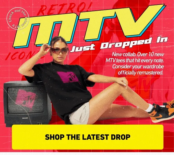 Heaps of New Pop Culture Tees just dropped 👀