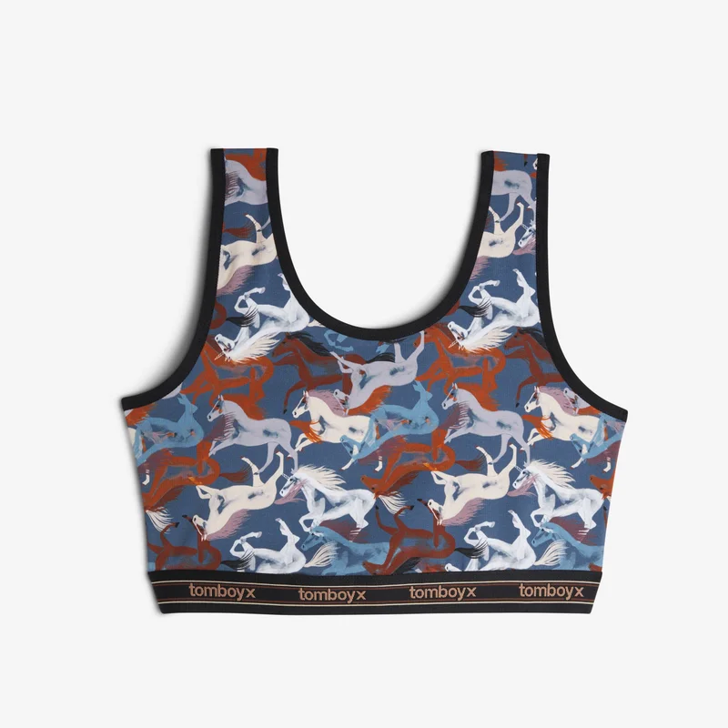 Image of Essentials Soft Bra - Lucky Horses
