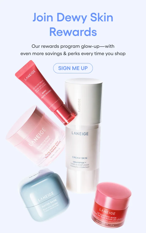 Join Dewy Skin Rewards