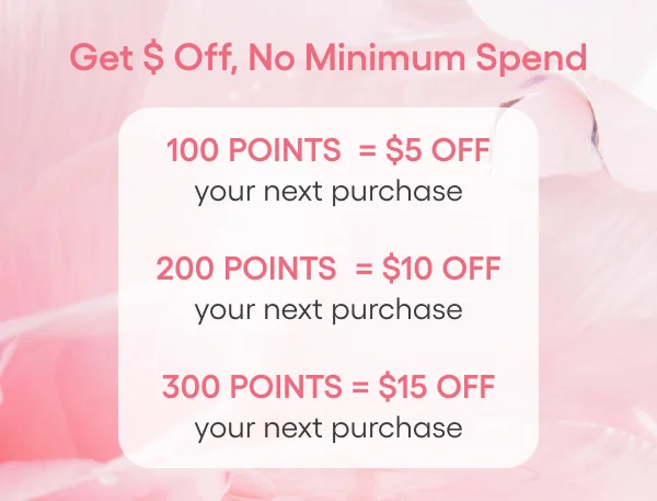 Get $ Off, No Minimum Spend